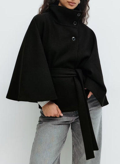 Damen Übergangsjacke Weiter Schnitt Elegante Taillierung Eveloria
