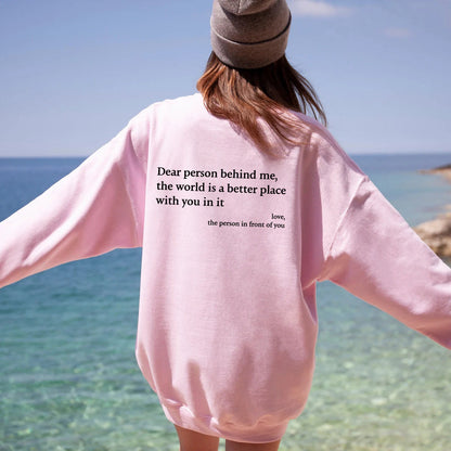 Damen Sweatshirt Inspirierendes Motiv Gemütlicher Schnitt Eveloria
