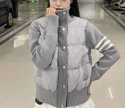 Damen Steppjacke Sportlich Eveloria