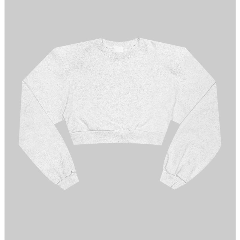 Damen Cropped-Pullover Eveloria Gemütlich