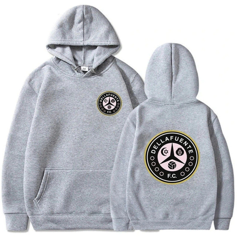 Damen Kapuzenpullover Weiches Fleece Vereinsmotiv Eveloria