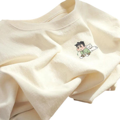 Damen Sweatshirt Cartoon-Motiv Eveloria