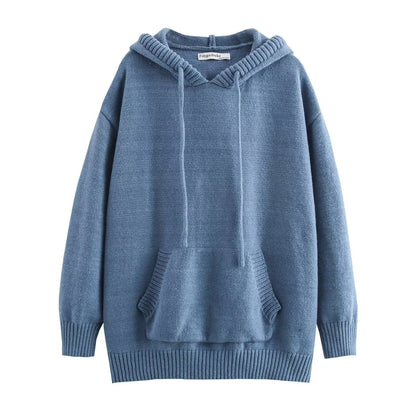 Damen Hoodie Kuschelig Tiermuster Eveloria
