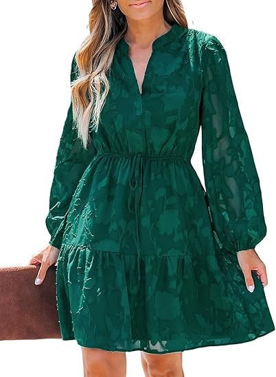 Damen Casual Kleid aus Baumwolle