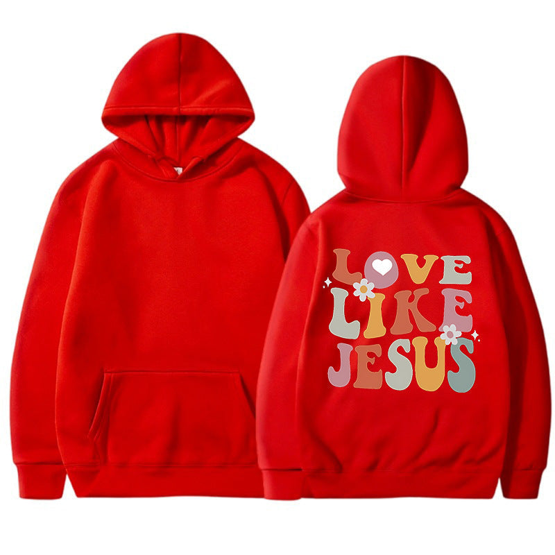 Damen Hoodie Mit Aufdruck Bequem
