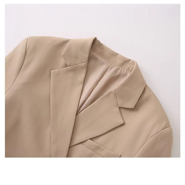 Damen Blazerjacke Moderner Schnitt Praktische Taschen Eveloria