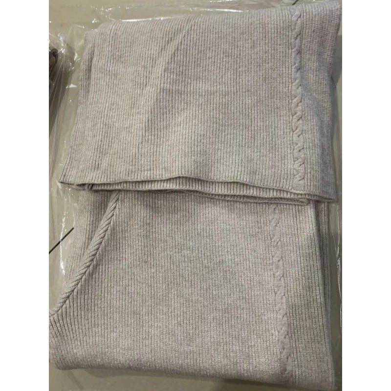 Damen Rippenstrickjacke Stehkragen Kuschelig Eveloria