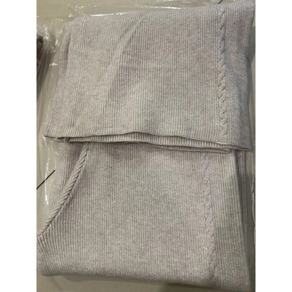 Damen Rippenstrickjacke Stehkragen Kuschelig Eveloria