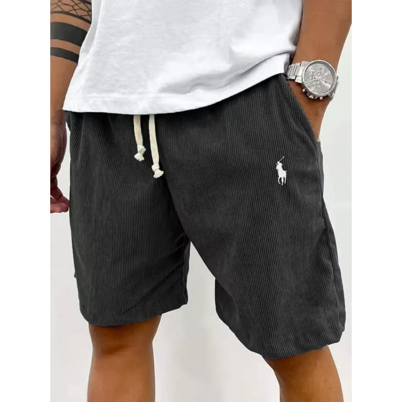 Herren Freizeithose Baumwoll-Mix Gummizug