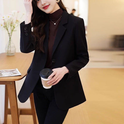 Damen Blazer Klassischer Schnitt Elegantes Design Eveloria