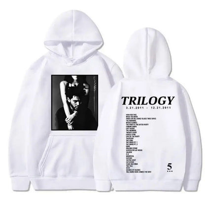 Damen Kapuzenpullover mit Fotodruck und Schriftzug Eveloria
