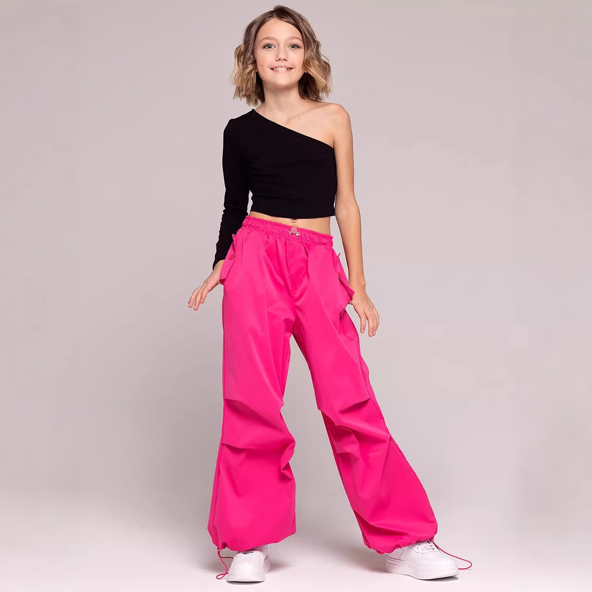 Damen Weite Hose Bequem Eveloria - Eveloria
