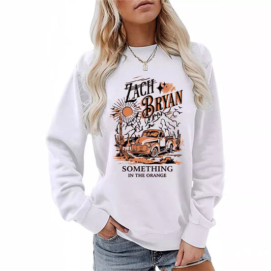 Damen Sweatshirt Vintage Truck Design Eveloria - Eveloria