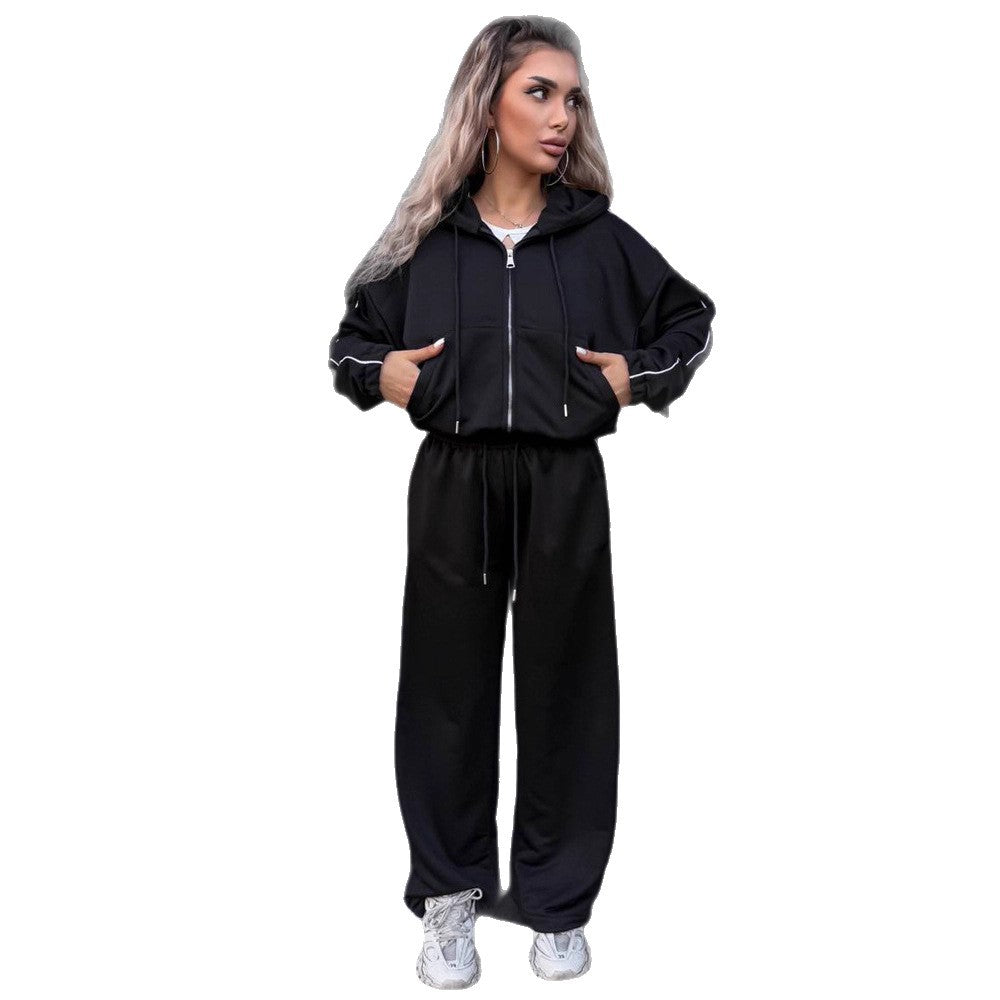 Damen Sportset Elastisch Hochkragen Eveloria