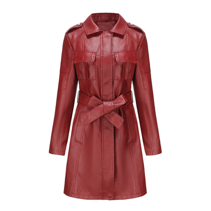 Loreth Damen Mantel Mid-Length Tailliert