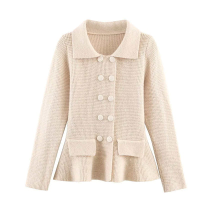 Damen Strickjacke Lässig Feminin Eveloria