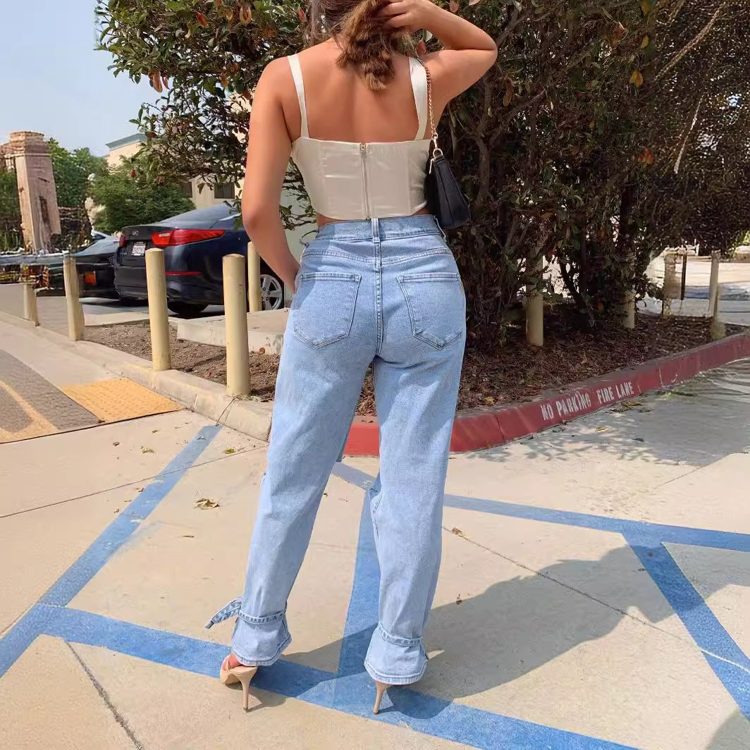 Damen Zerrissene Mom Jeans Eveloria wird zu:
Eveloria Damen
