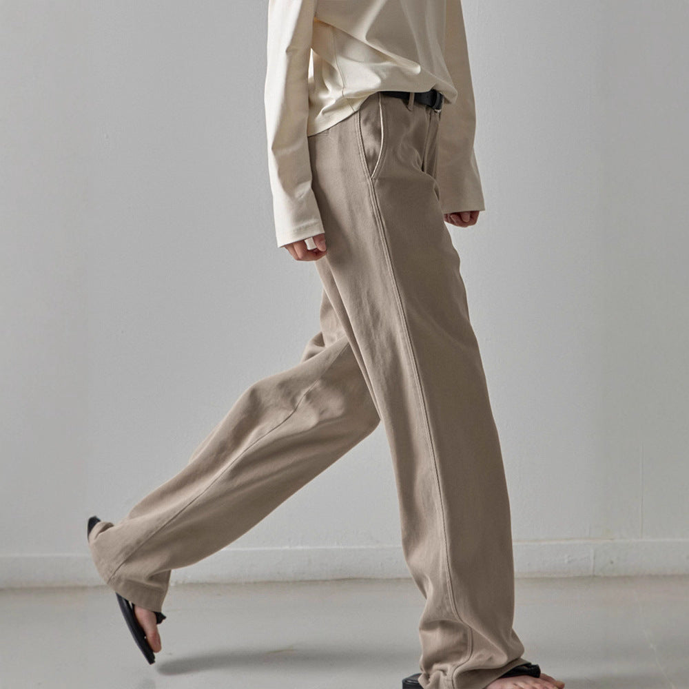 Damen High-Waist Jeans Hose Weites Bein Eveloria
