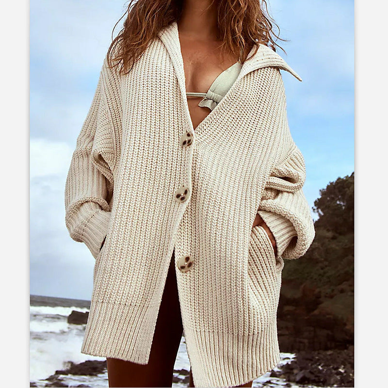 Damen OverSize Strickjacke Eveloria - Eveloria