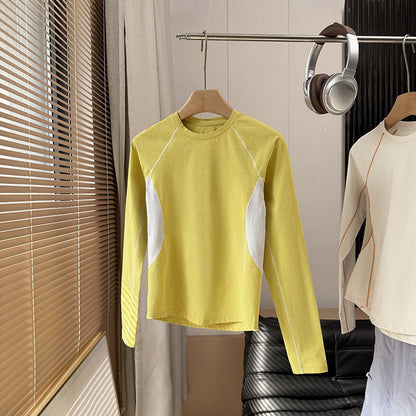 Damen Langarmshirt Sport Belüftungstechnik Eveloria