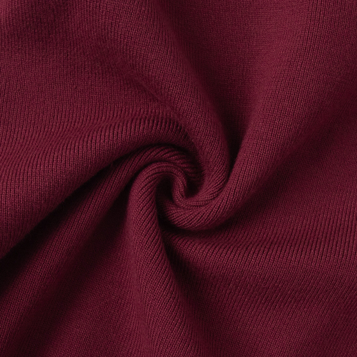 Damen Strickensemble mit Zip-Kragen und weitem Schnitt