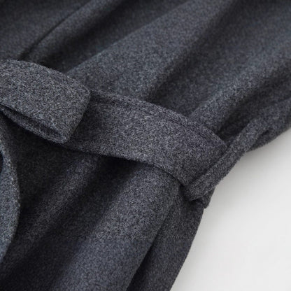 Damen Übergangsjacke Hochgeschlossener Kragen Taillengürtel Eveloria