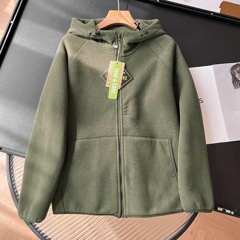 Damen Fleecejacke Hochkragen Mit Seitentaschen Eveloria