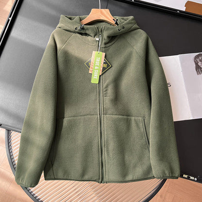 Damen Fleecejacke Hochkragen Mit Seitentaschen Eveloria