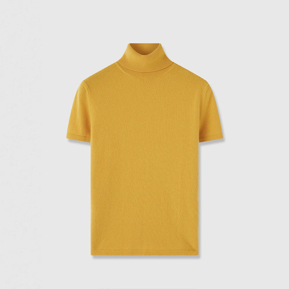 Damen T-Shirt Stehkragen Bequem Eveloria