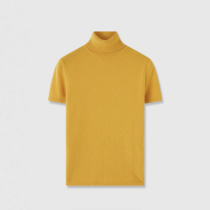 Damen T-Shirt Stehkragen Bequem Eveloria