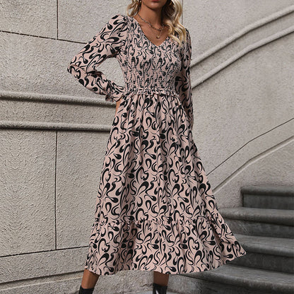 Damen Maxikleid Elastisch Eveloria