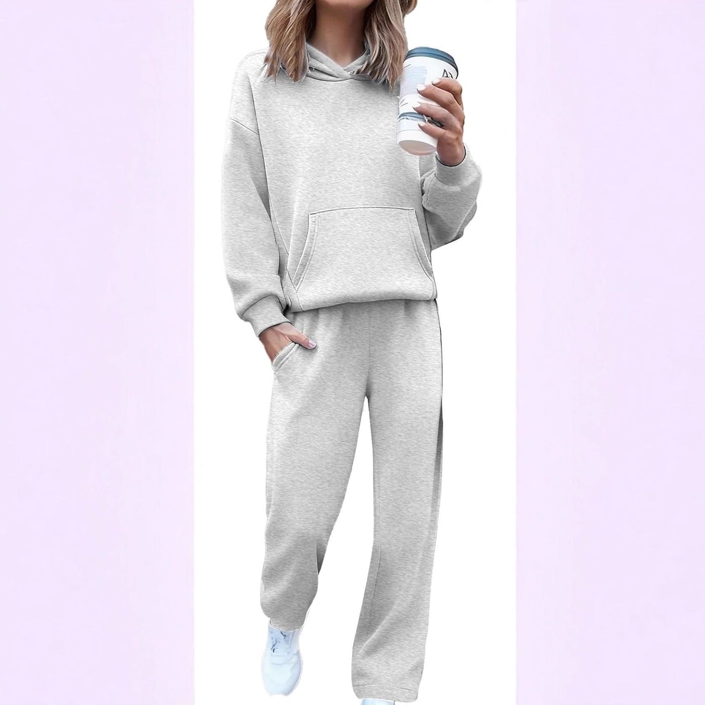 Damen Freizeit-Set Extra Weit Schnitt Bequem Eveloria