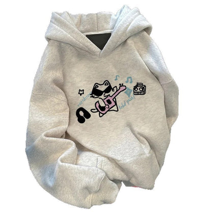 Damen Kapuzenpullover Tierdesign Eveloria