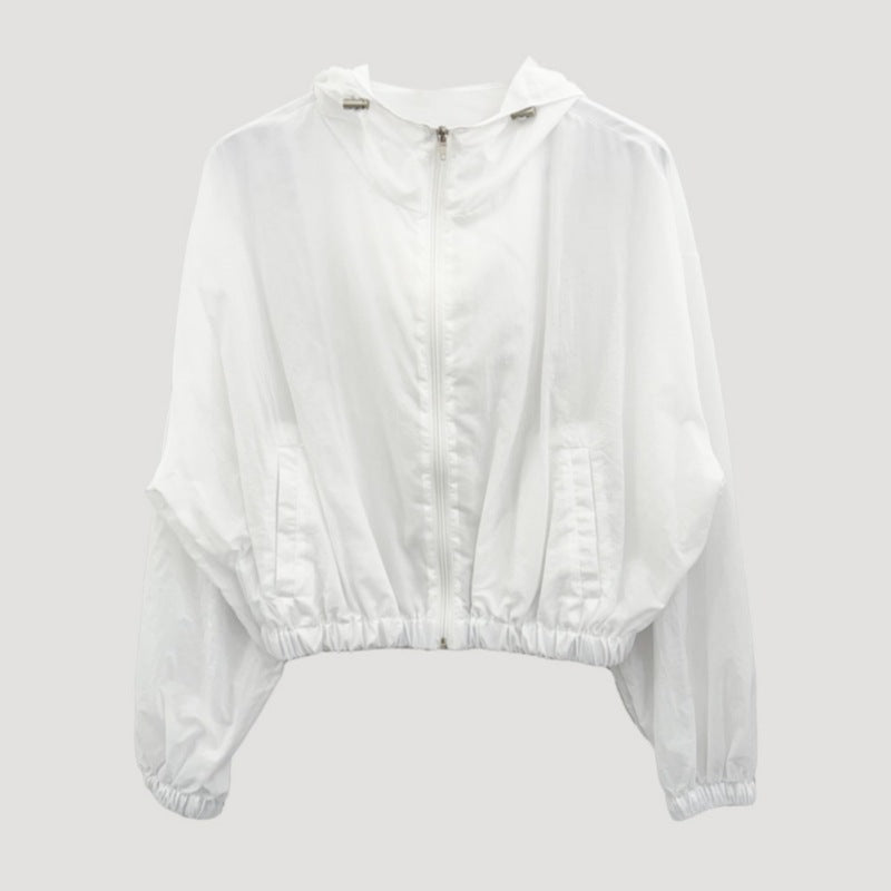 Damen Leichtjacke mit Kängurutasche Eveloria