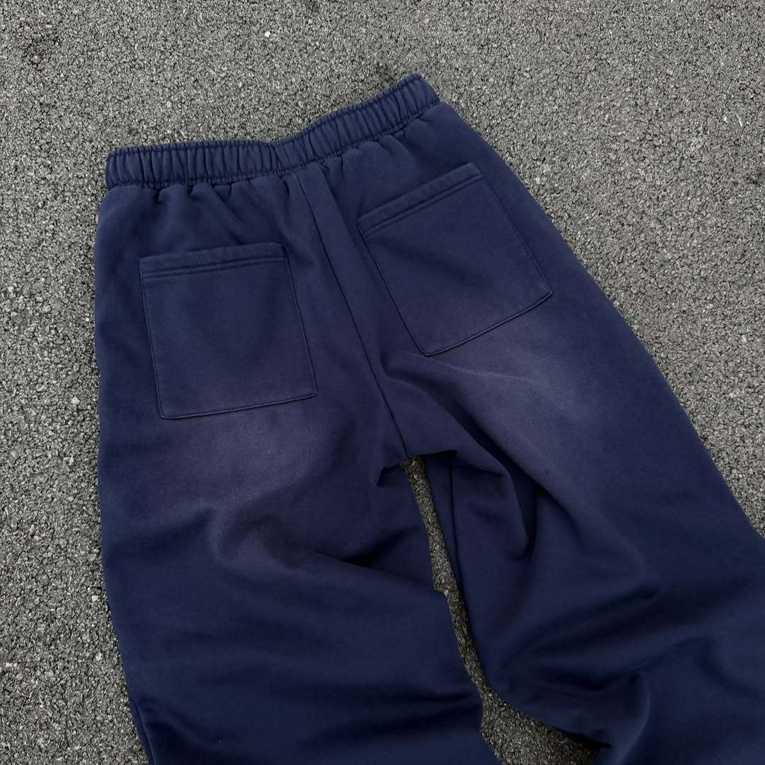 Damen Sweatpants Elastischer Bund Eingrifftaschen Eveloria