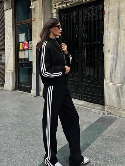 Damen Sportanzug Set Eveloria Baumwolle
