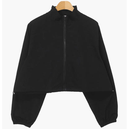 Damen Leichte Cropped Übergangsjacke