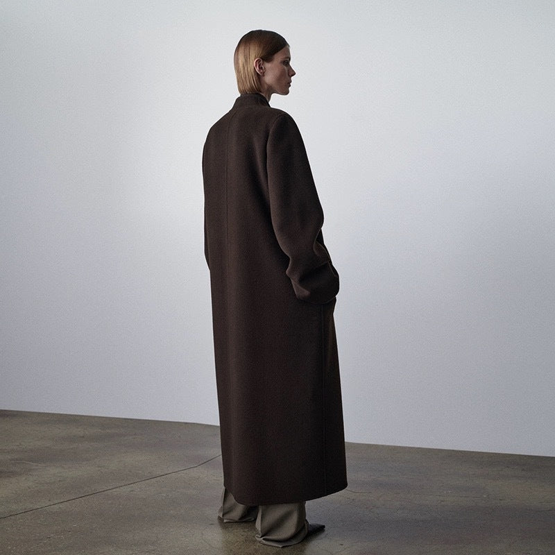 Damen Oversized Trenchcoat Wollmix Eveloria