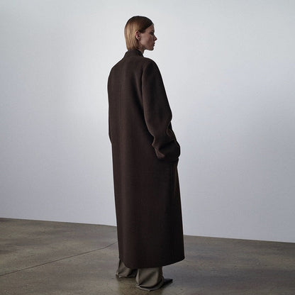 Damen Oversized Trenchcoat Wollmix Eveloria