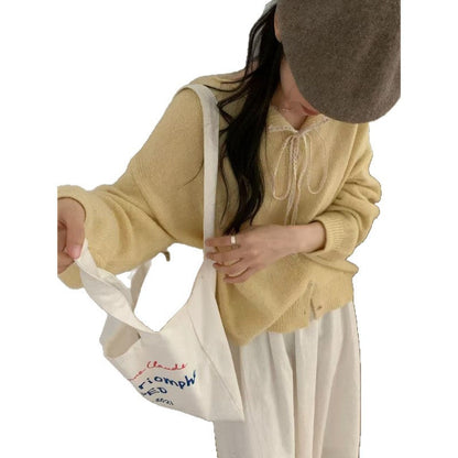Damen Cardigan mit Kordelzug und Knöpfen
