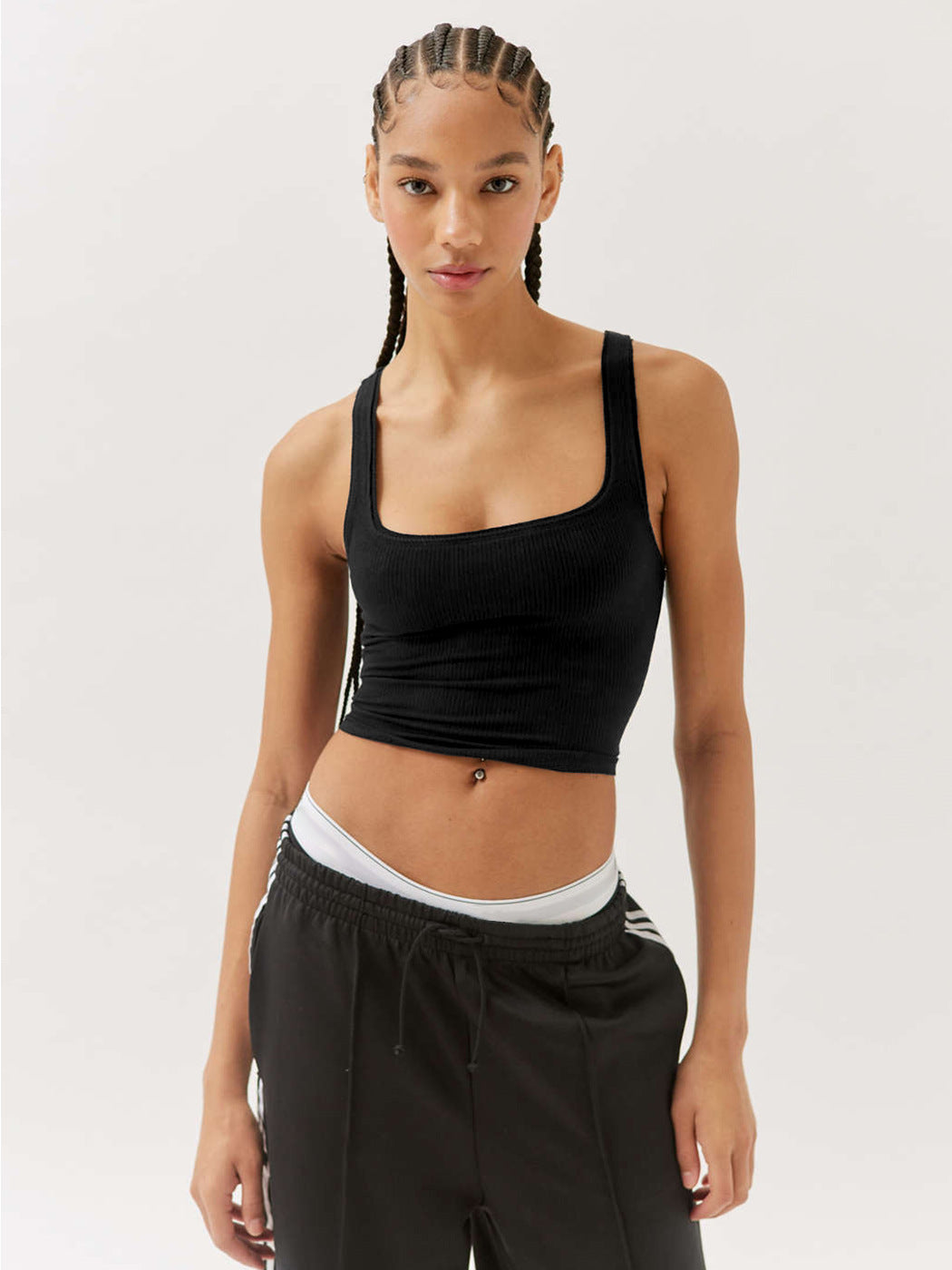 Damen Ärmelloses Tanktop Sportlich Leicht