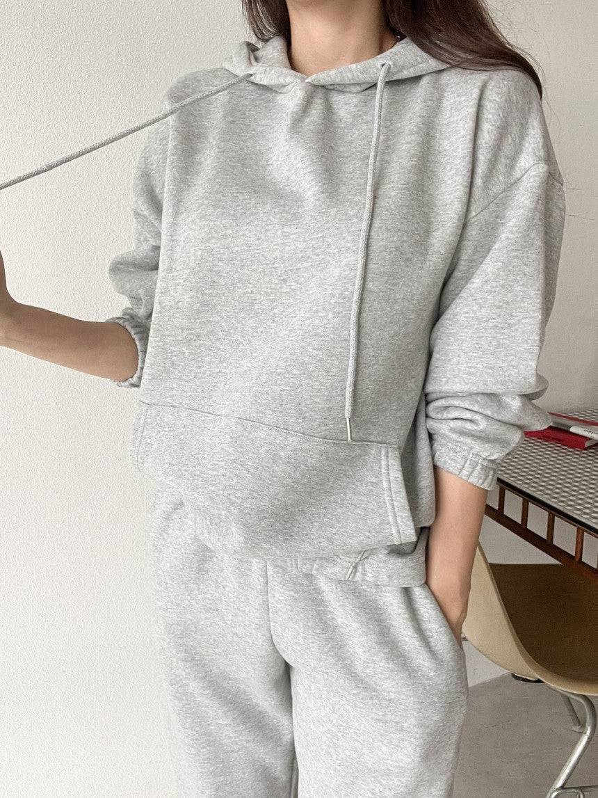 Damen Hoodie Jogginghosen Set Elastisch Eveloria