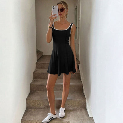 Damen Sommerkleid Figurformend Bequem Eveloria
