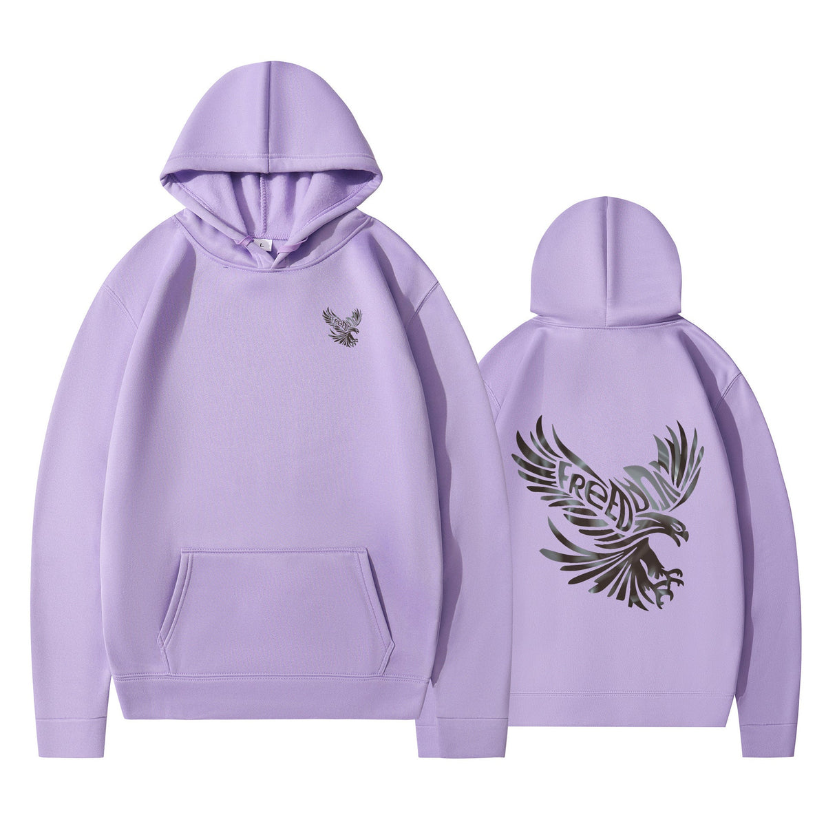 Damen Kapuzenpullover Adlerdesign Weich Eveloria