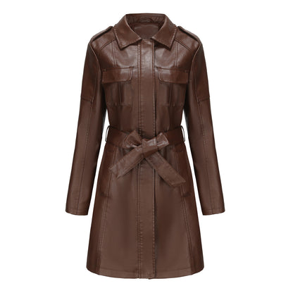 Loreth Damen Mantel Mid-Length Tailliert