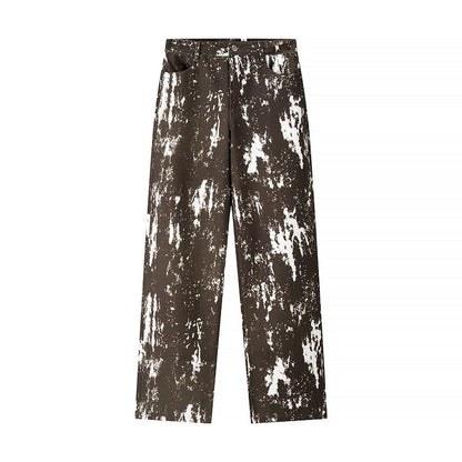 Damen Cargo-Hose Modisch Farbenfroh Praktische Taschen