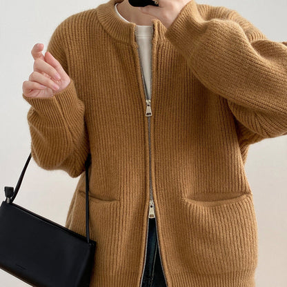 Damen Sweatjacke Eveloria Hochwertig Trendig