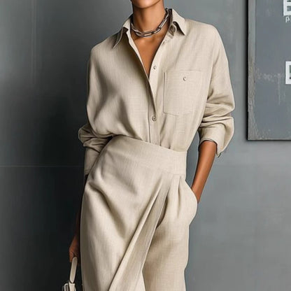 Damen Maxikleid Asymmetrisch Falten Elegant