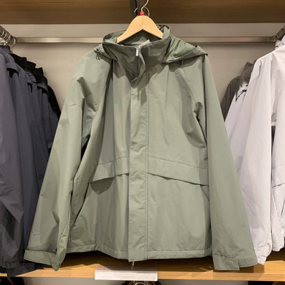 Eveloria Damen Outdoorjacke Atmungsaktiv Verstellbare Kapuze