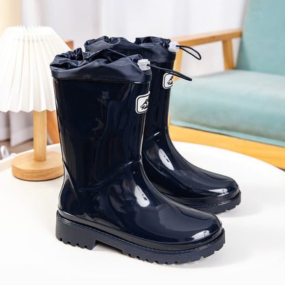 Damen Gummistiefel Verstellbares Schnürsystem Eveloria